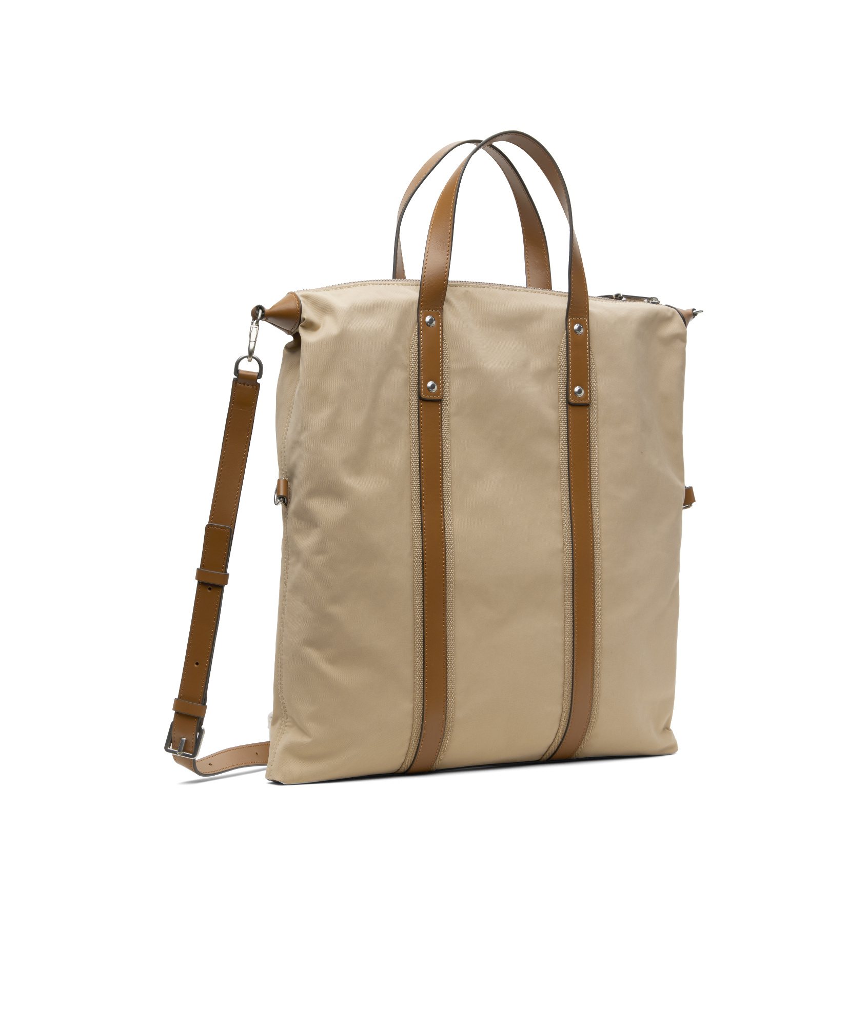 Paul Smith Zipper Crossbody Bag In Khaki