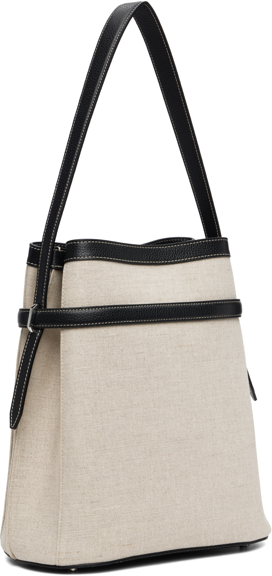 Totême Lettering Shoulder Bag In Brown
