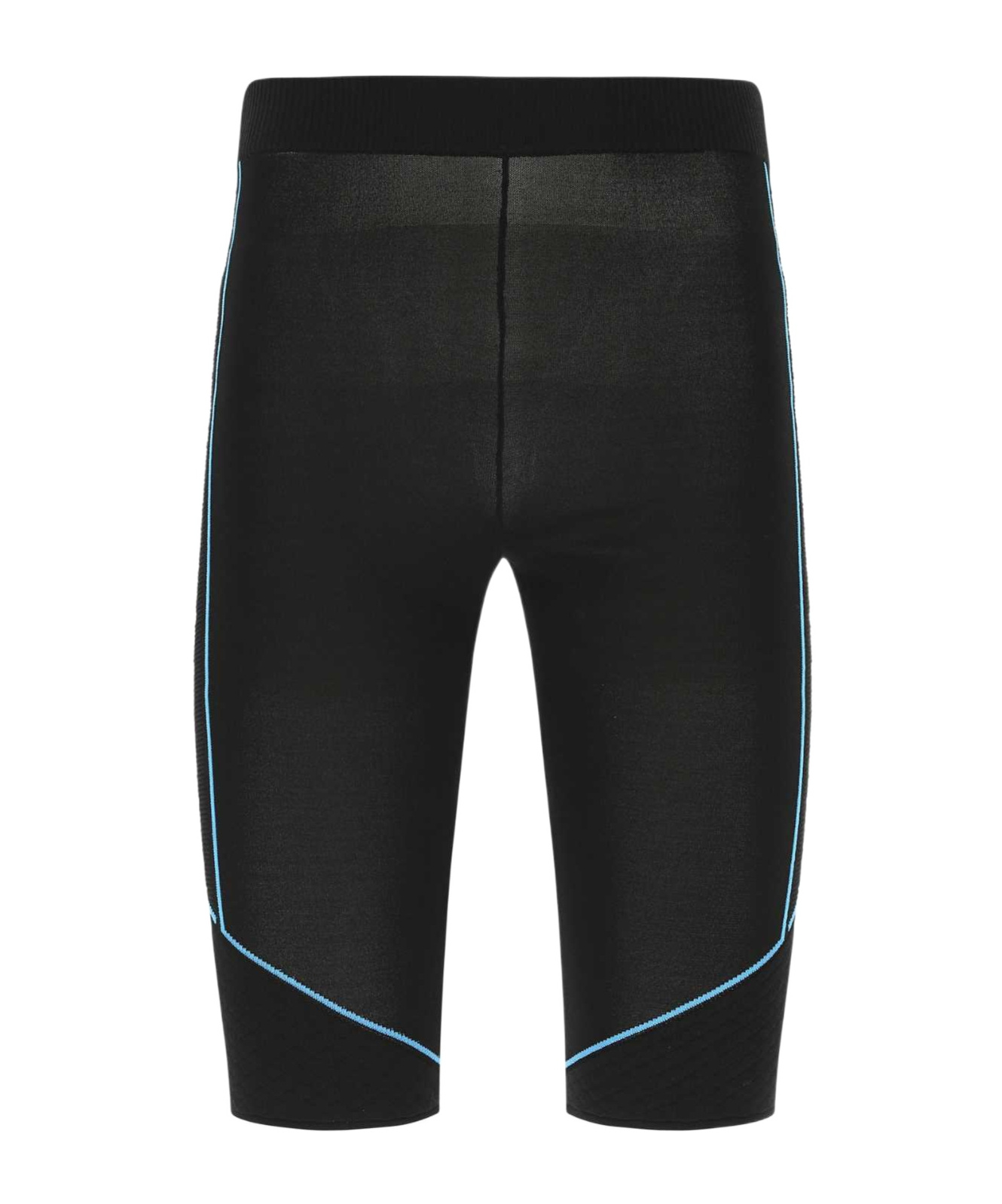 Mcm Black Viscose Blend Leggings In Black