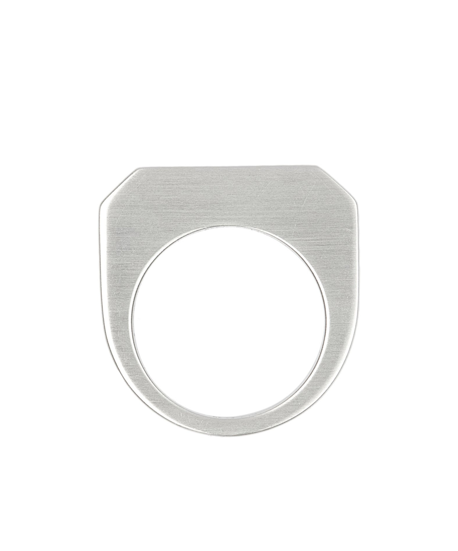 Rick Owens Hollywood Ring In Gray