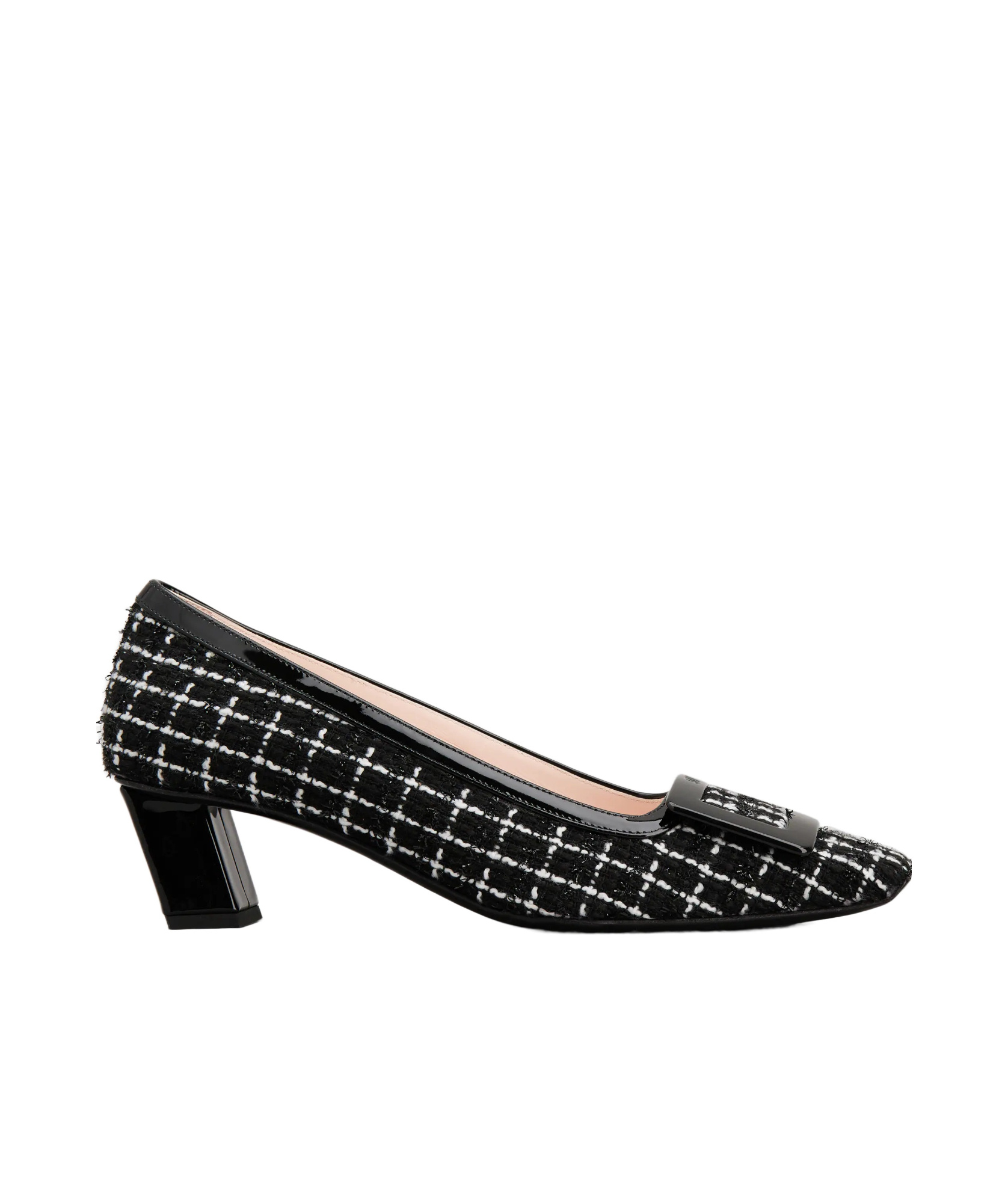 Roger Vivier Chic Belle Vivier Mini Pumps With Skyscraper Heel In Black