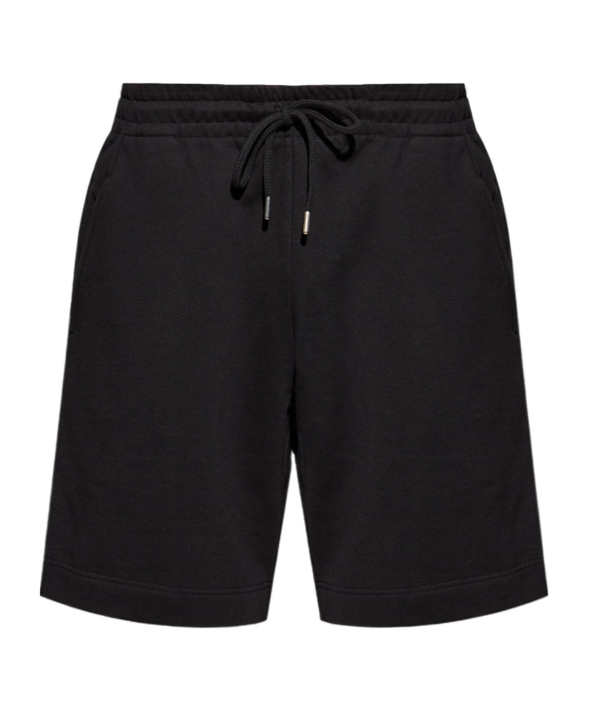 Dries Van Noten Elastic Waist Shorts In Black