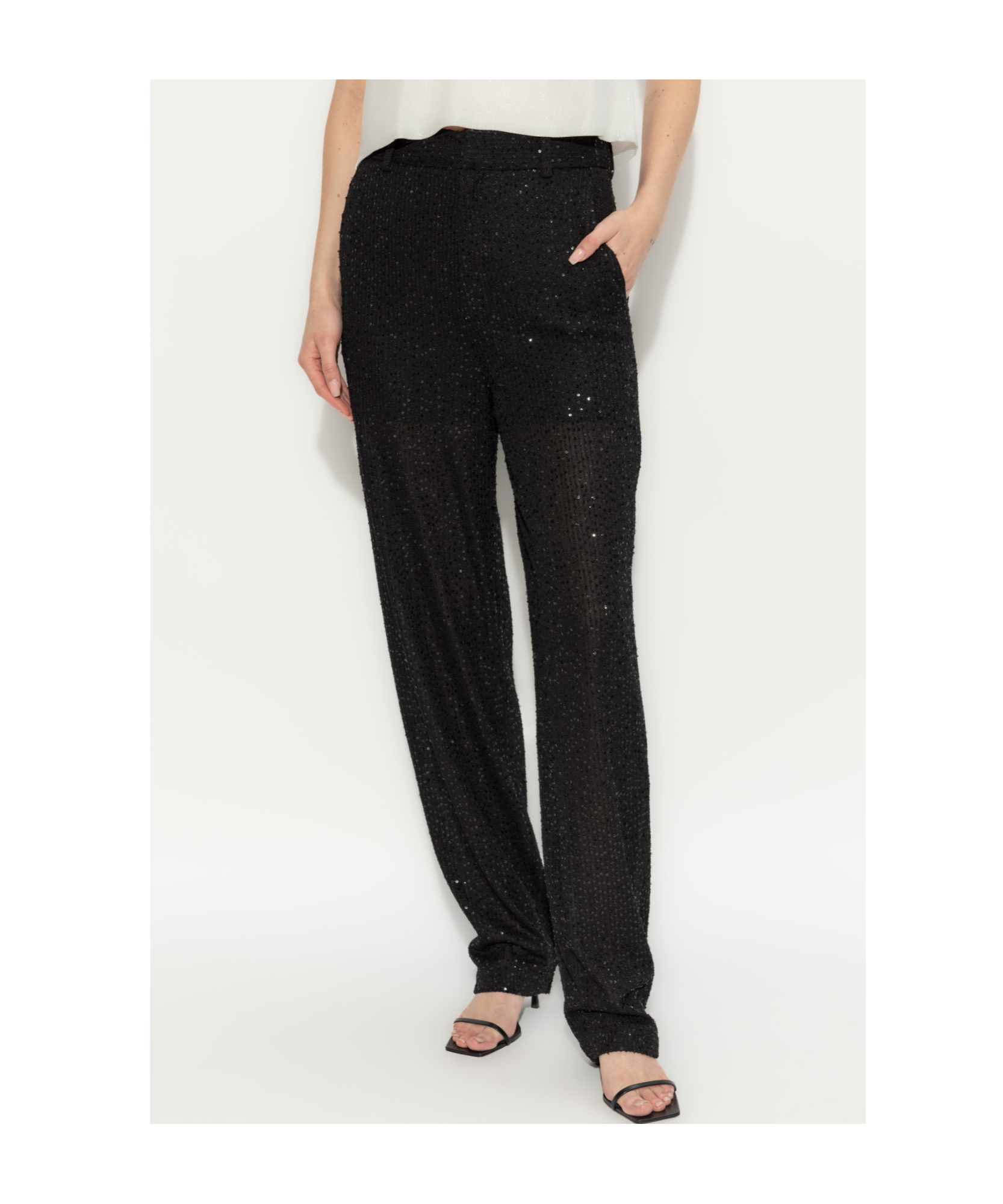 IRO BELT LOOP TRACK PANTS