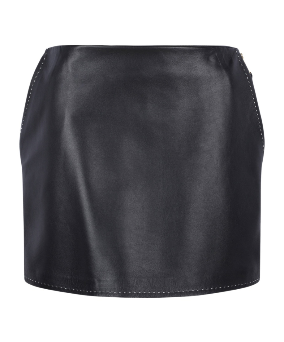 ELISABETTA FRANCHI SIDE ZIPPER SKIRT
