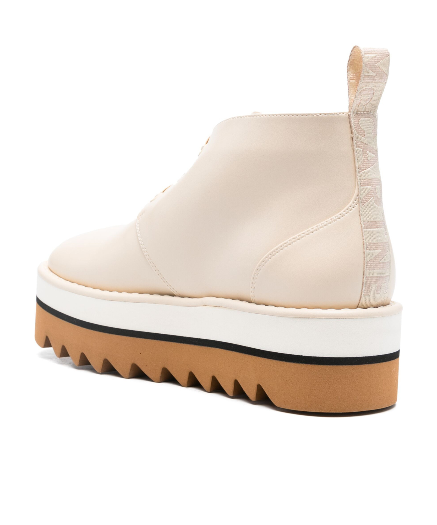 Stella Mccartney Sneakelyse Platform Chukka Boot In White