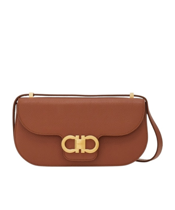 Ferragamo Double Gancini Mini Crossbody Bag