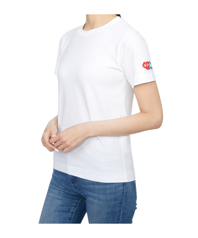 Comme Des Garçons Play X Invader Pixelated-heart T-shirt