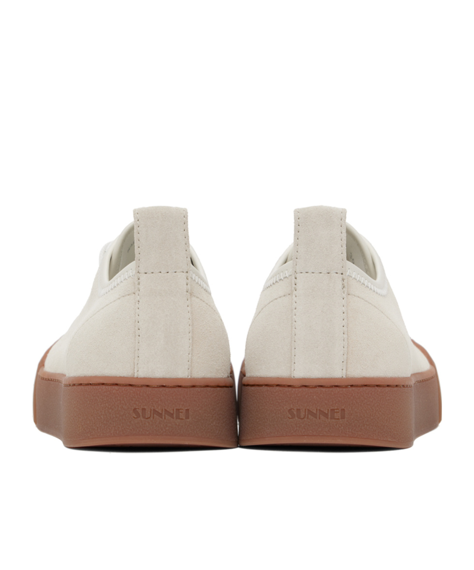 Sunnei Lacing Low-cut Skate Shoes In White