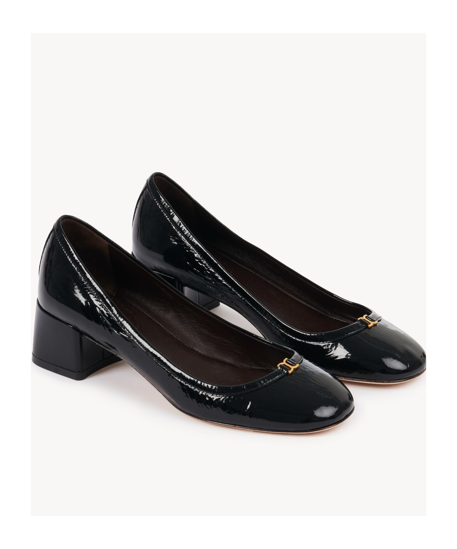 Shop Chloé Marcie High Heels In Black