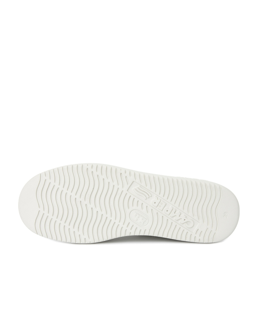 Camper Runner K21 Round-toe Leather Sneakers In White