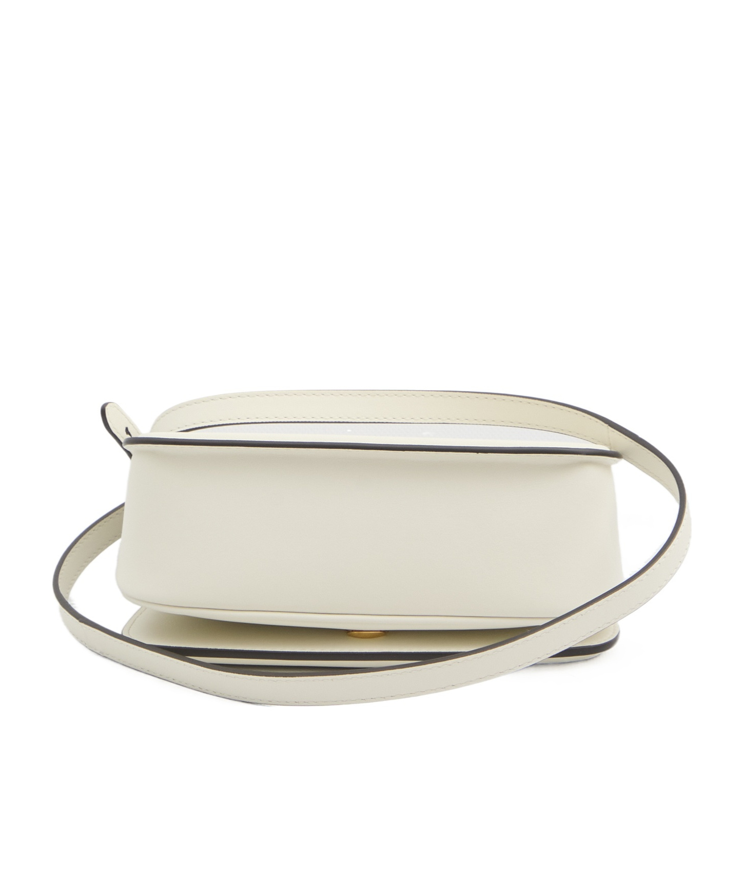 Gucci Medium Blondie Leather Cross Body Bag In White