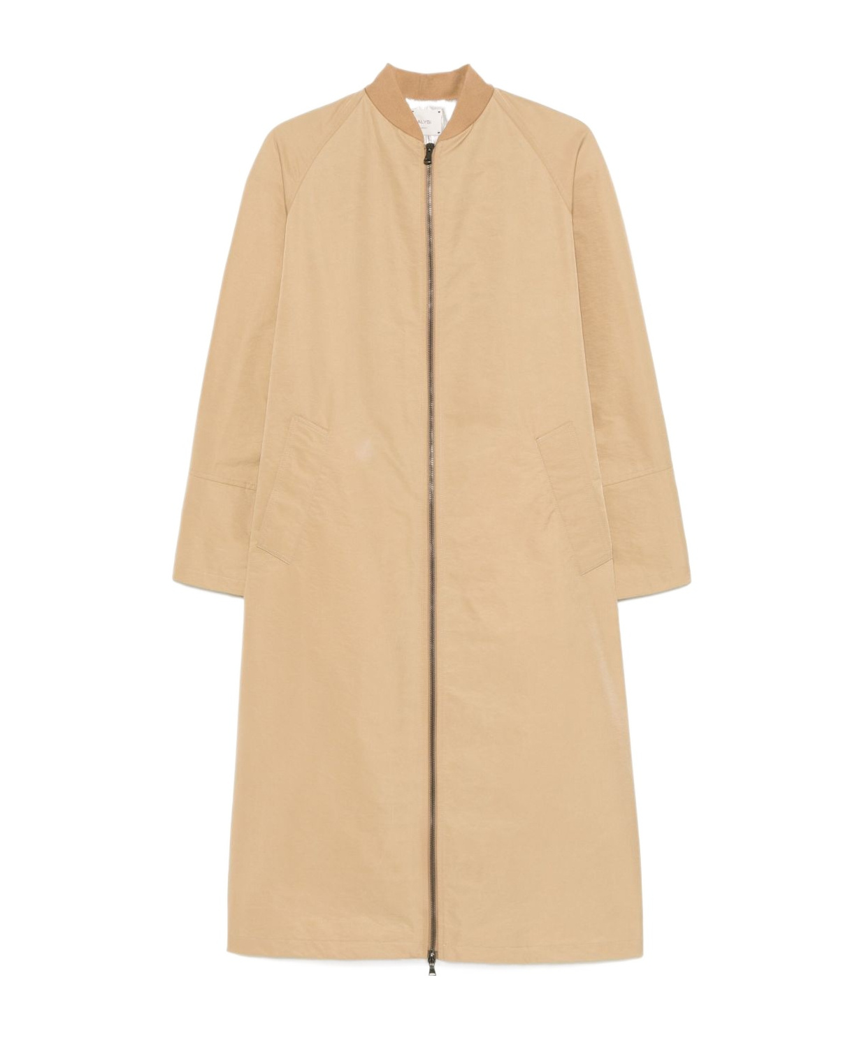 Alysi Crinkled-finish Trench Coat