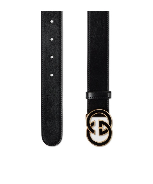Gucci Belt With Interlocking G Buckle