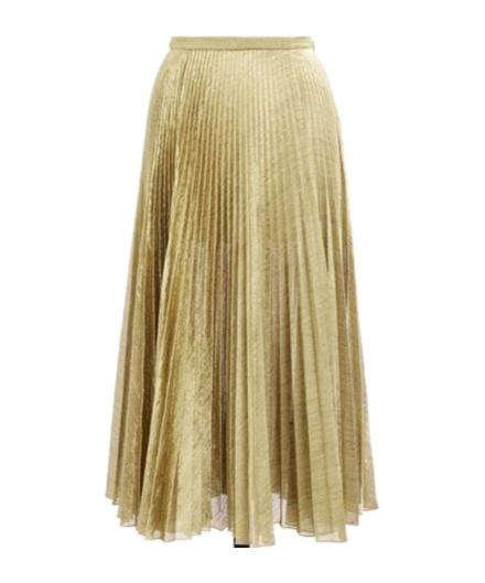 DIOR DIOROR MID-LENGTH PLEATED SKIRT