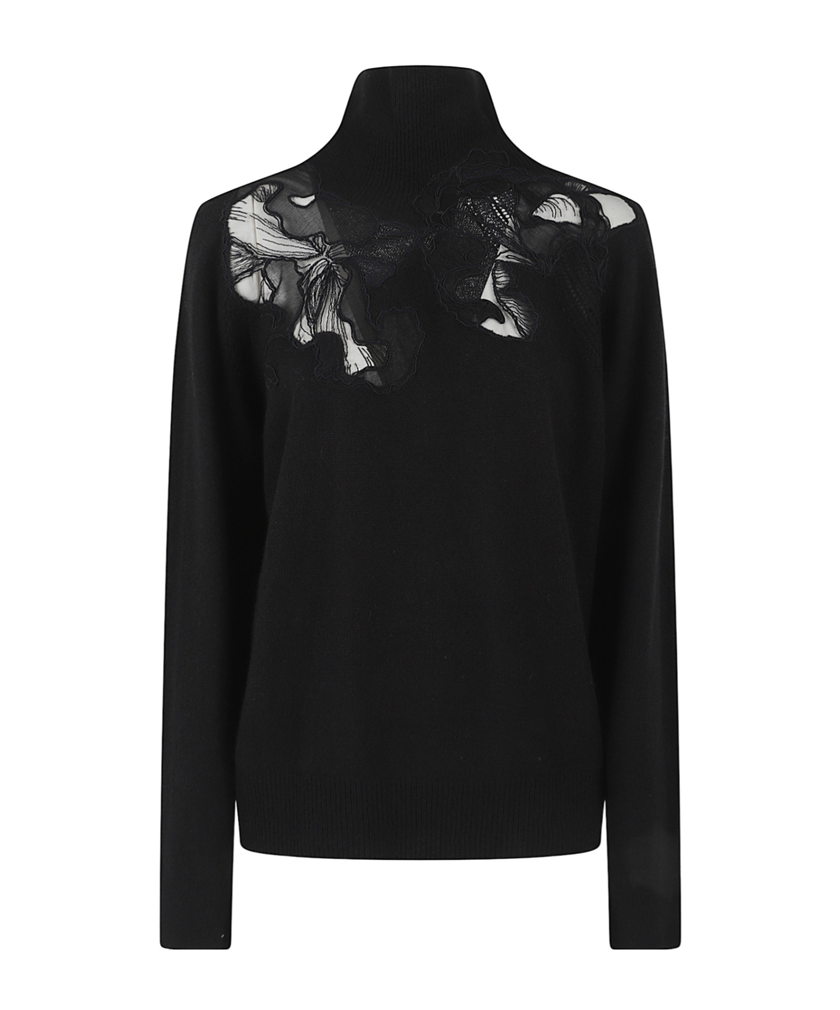 Ermanno Scervino Long-sleeved Sweater In Multi