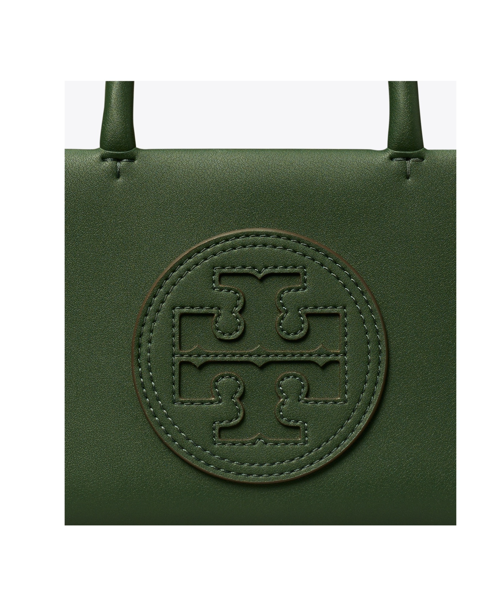 Tory Burch Logo-patch Tote Bag In Green