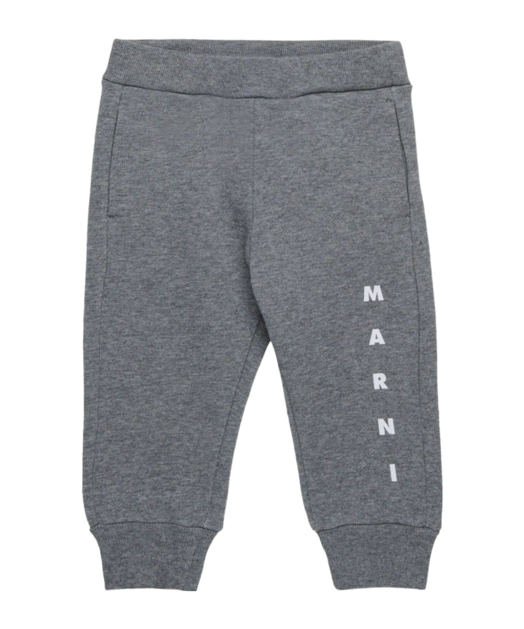 Marni Logo-print Leggings In Gray