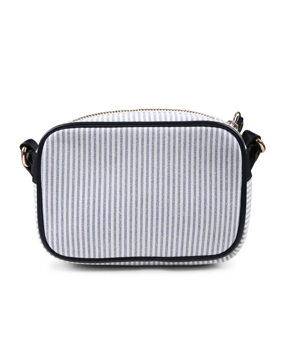 CHLOÉ EMBROIDERED-LOGO CROSS BODY BAG
