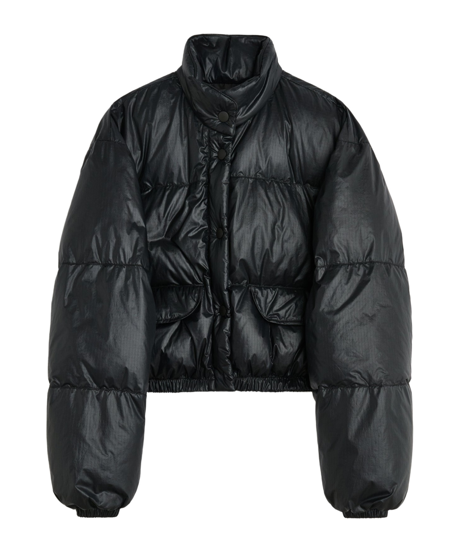 Our Legacy Long-sleeved Down Jacket In Black