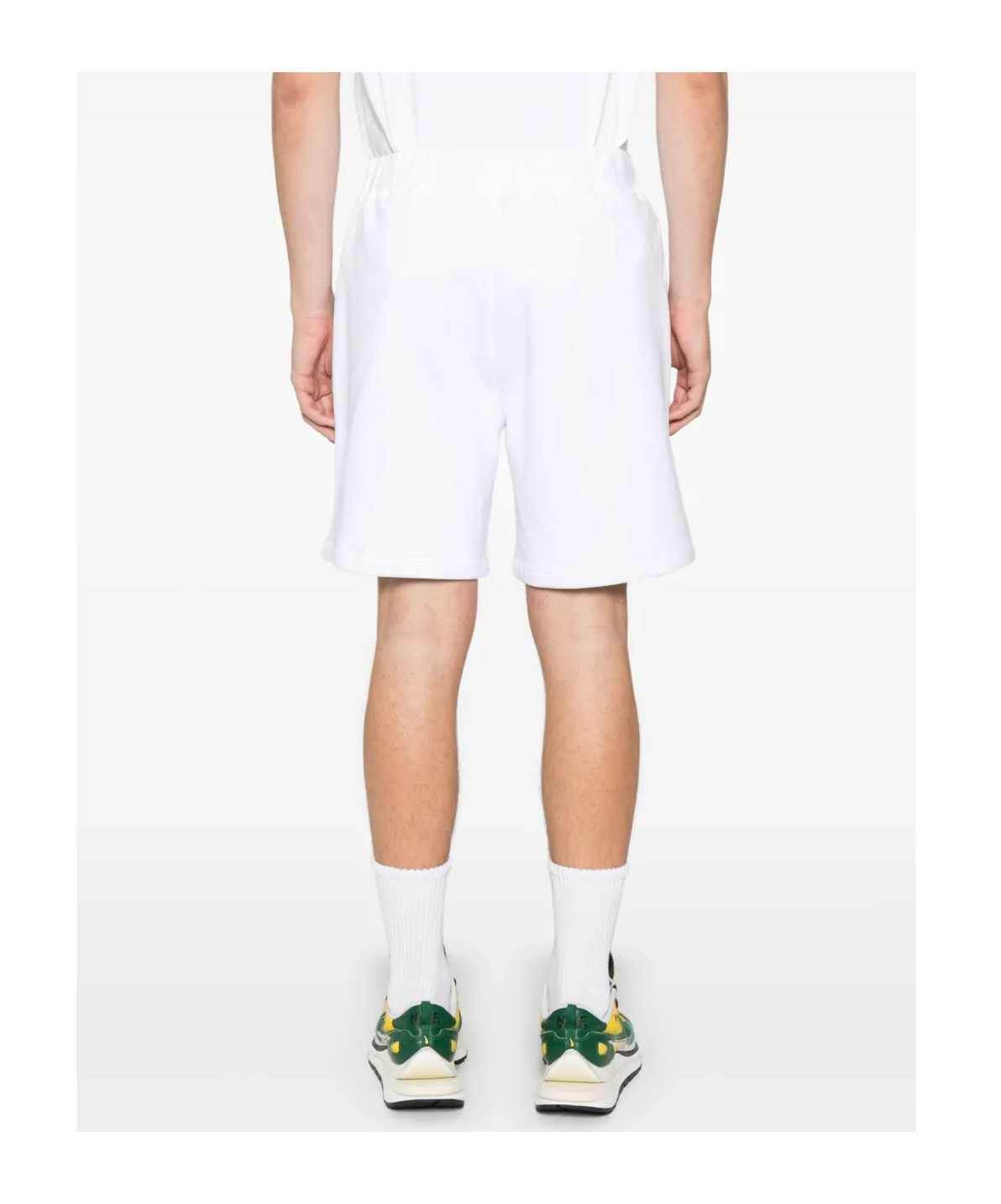 Dsquared2 Logo-print Track Shorts In White