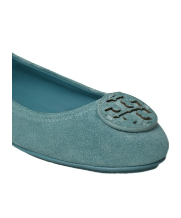 Tory Burch Minnie Ballet Flats In Blue