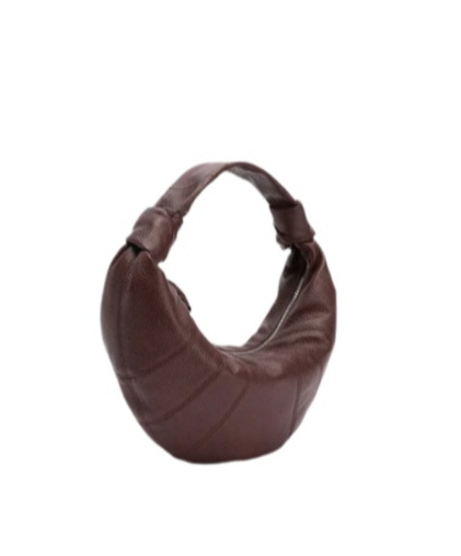 Lemaire Croissant Handbag In Brown