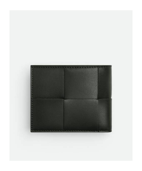 Shop Bottega Veneta Cassette Bi-fold Wallet With Coin Purse In Black