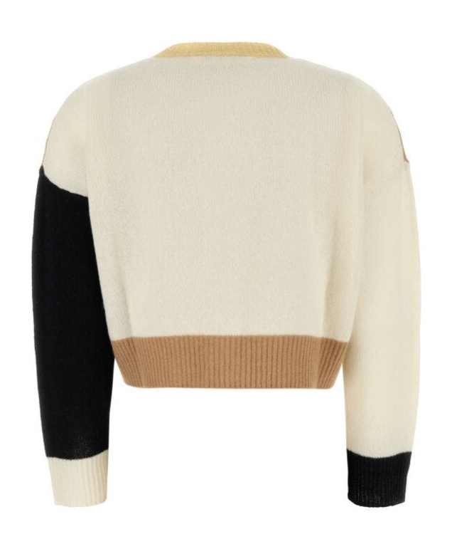 Marni Women's Multicolor Cashmere Oversize Cardigan | Size It 38 | Cdmd0393q0ufx385 Color Blw74 In Brown