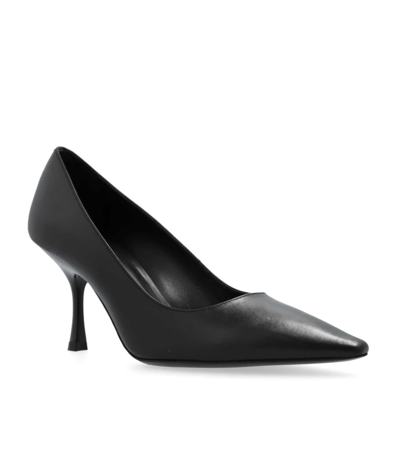 Stuart Weitzman Naomi Pointed-toe Pumps In Black