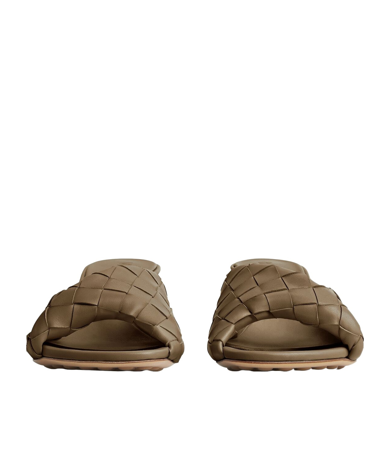 Bottega Veneta Round-headed High-heeled Sandals In Green