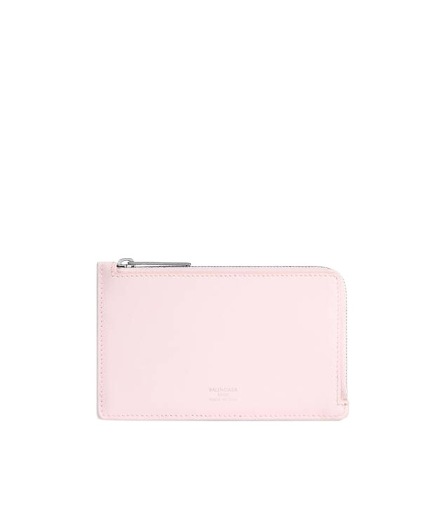 Balenciaga Long Change And Card Holder In Petals Pink