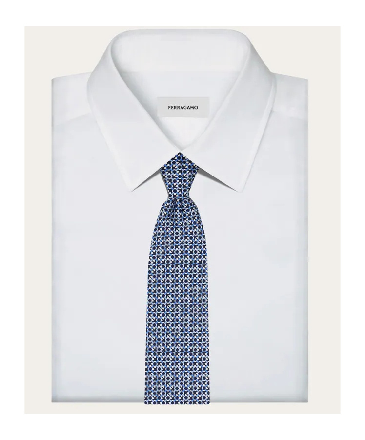 Ferragamo Gancini-pattern Tie