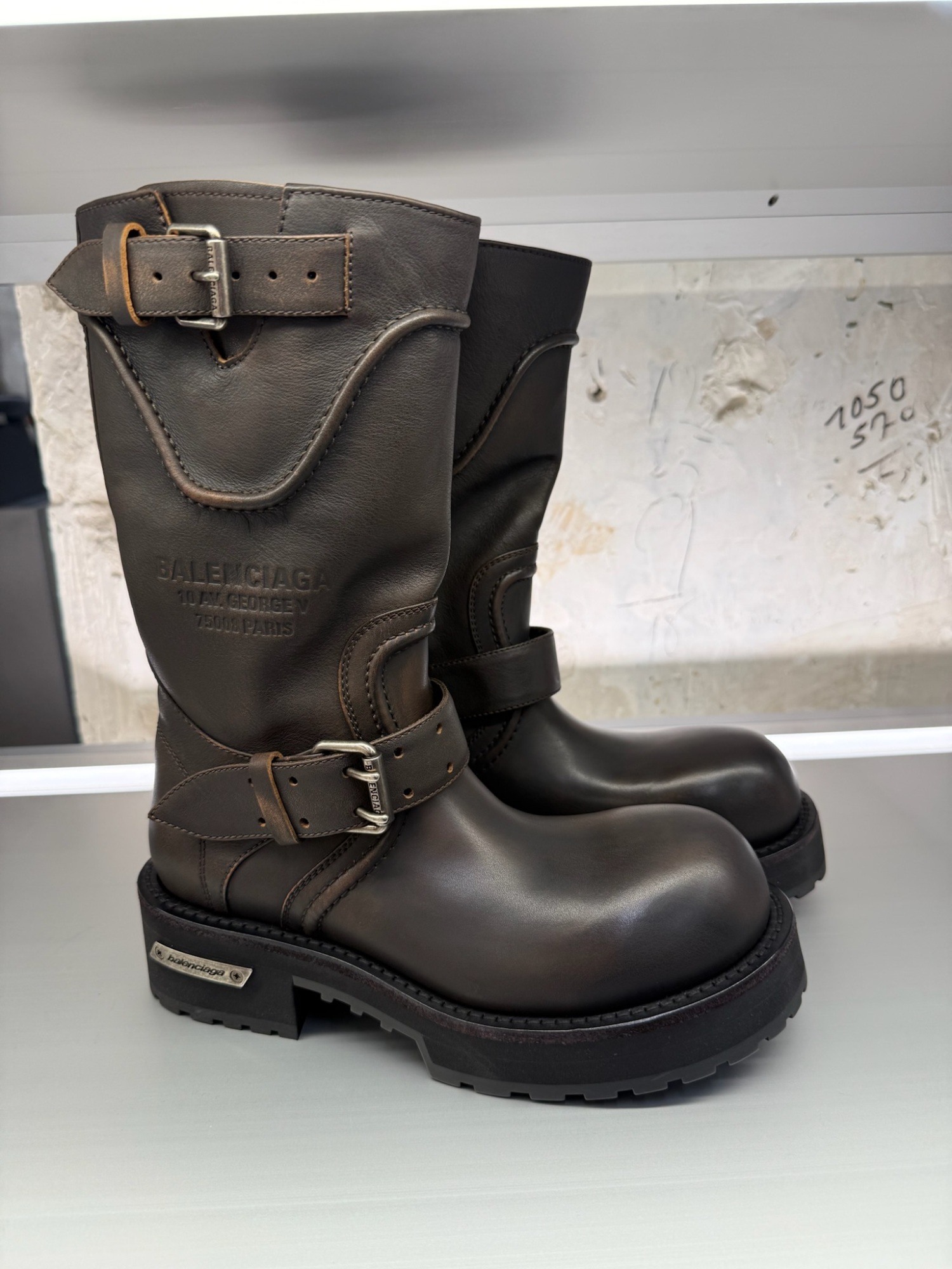 Balenciaga Women's Venom Boot In Brown In Brown