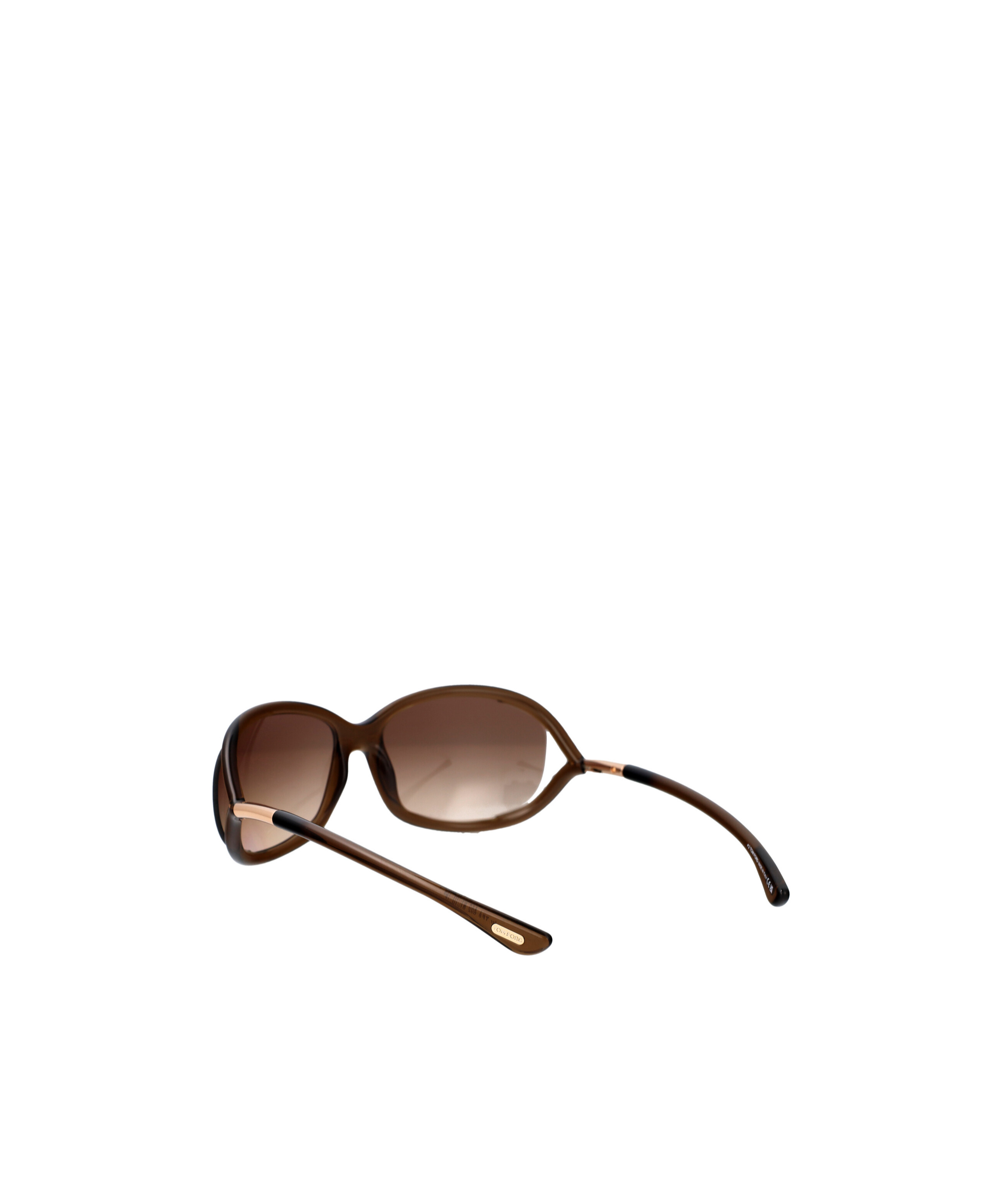 Tom Ford Dark Brown Acetate Sunglasses In Brown
