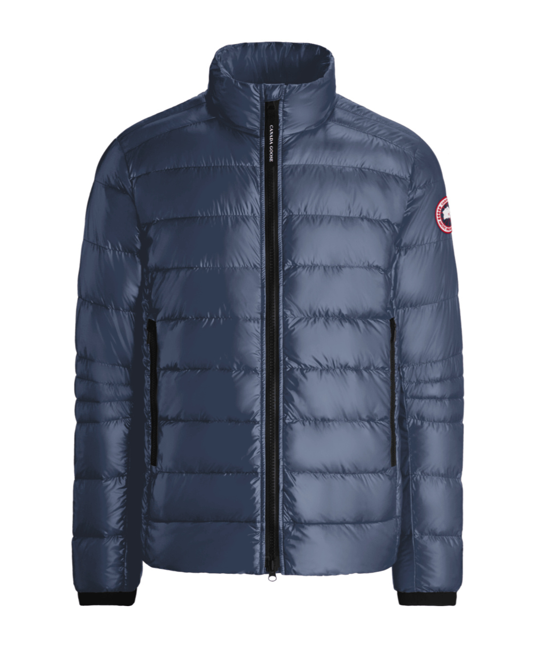 Canada Goose Metallic Feather-down Padded Jacket In Blue