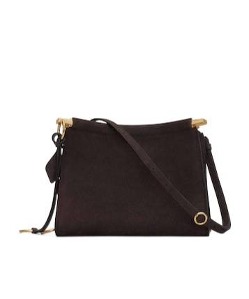 Alaïa Le Click Small Square Bag In Nubuck