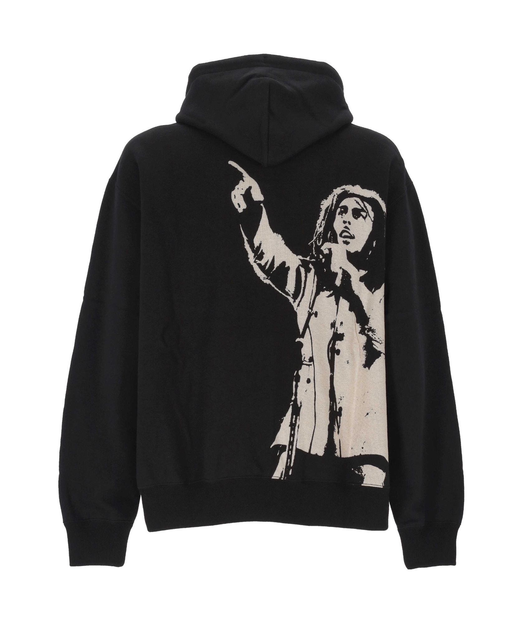 Junya Watanabe Logo-embroidered Hoodie In Black