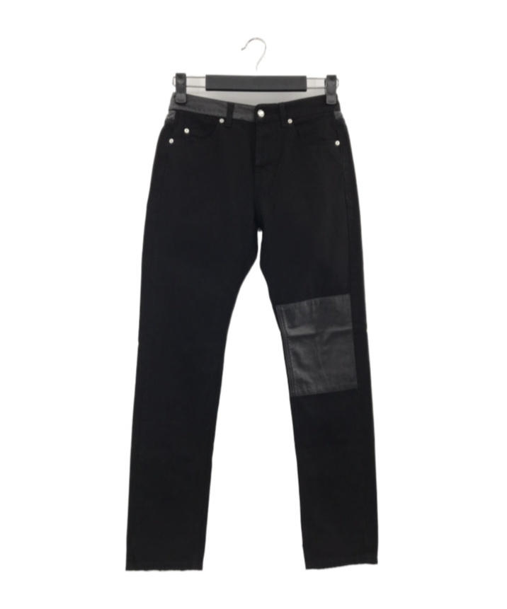 Mcq By Alexander Mcqueen Pocket Detail Denim Pants In Black