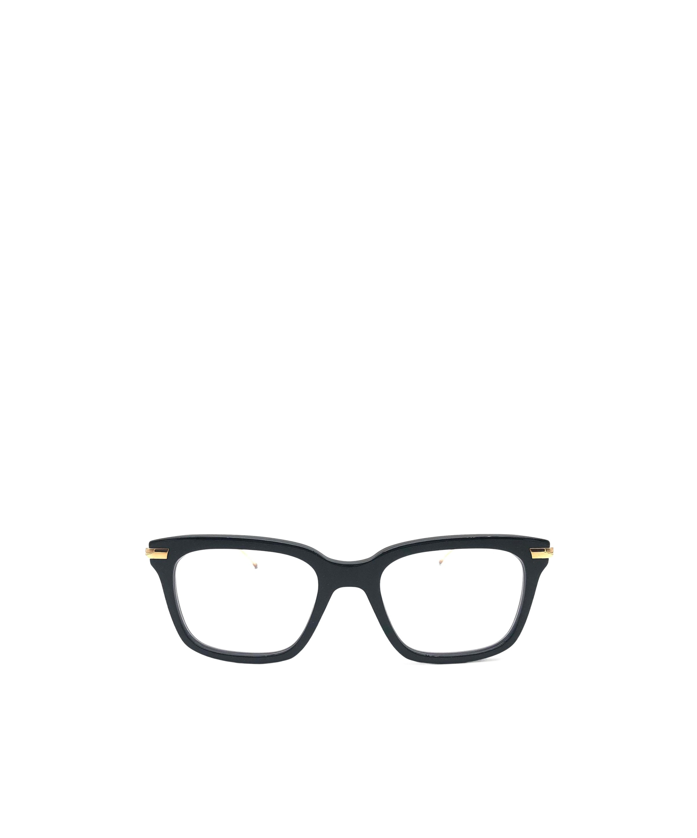 Thom Browne Eyewear Square Frame Glasses In Black