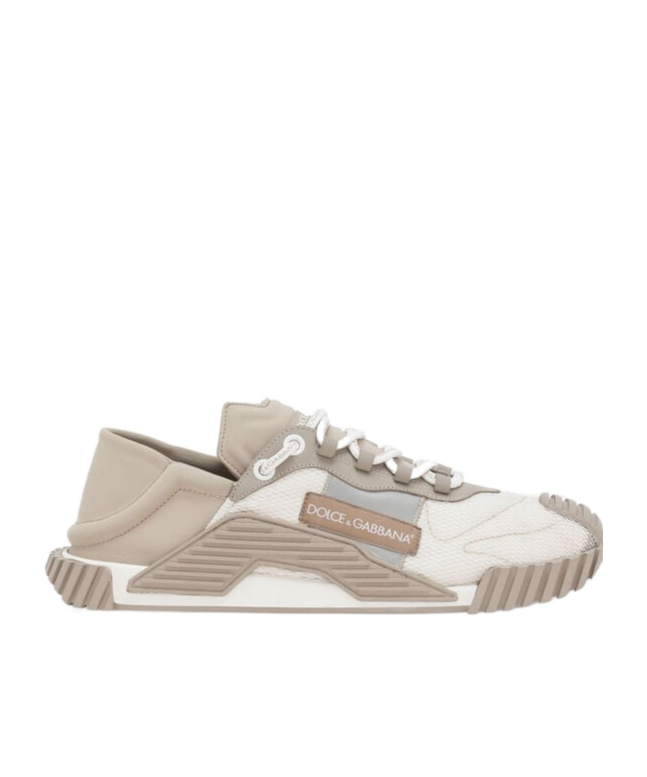 Dolce & Gabbana Ns1 Low-top Running Sneakers In Nude