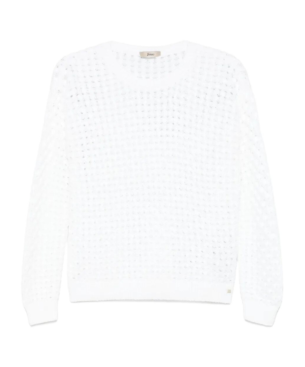 Herno Open-knit Sweater Clothing In White