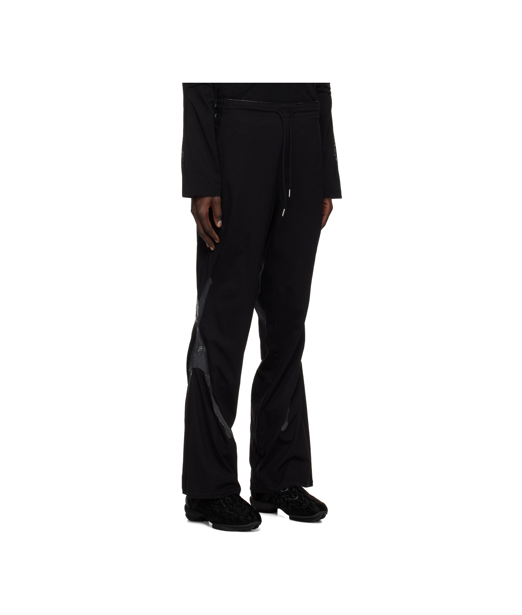 Kiko Kostadinov Alec K-dart Jersey Sweatpants In Black