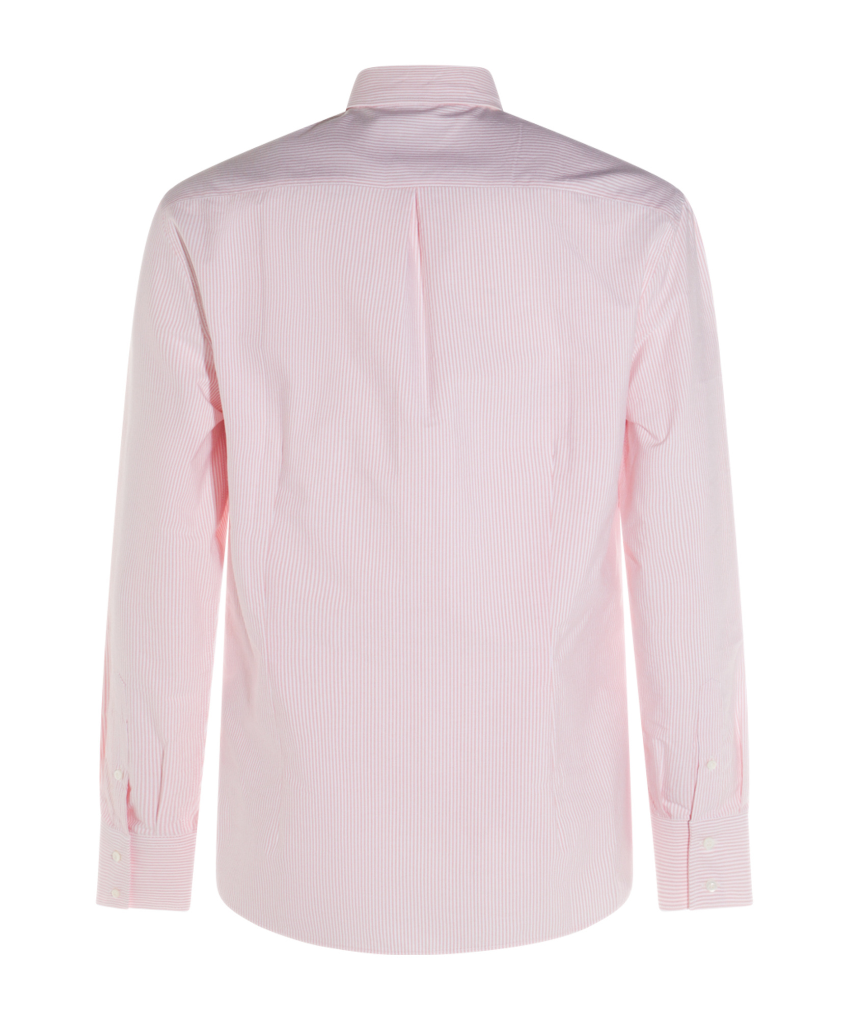 Brunello Cucinelli Shirt Striped Pattern Button-down Collar In Pink