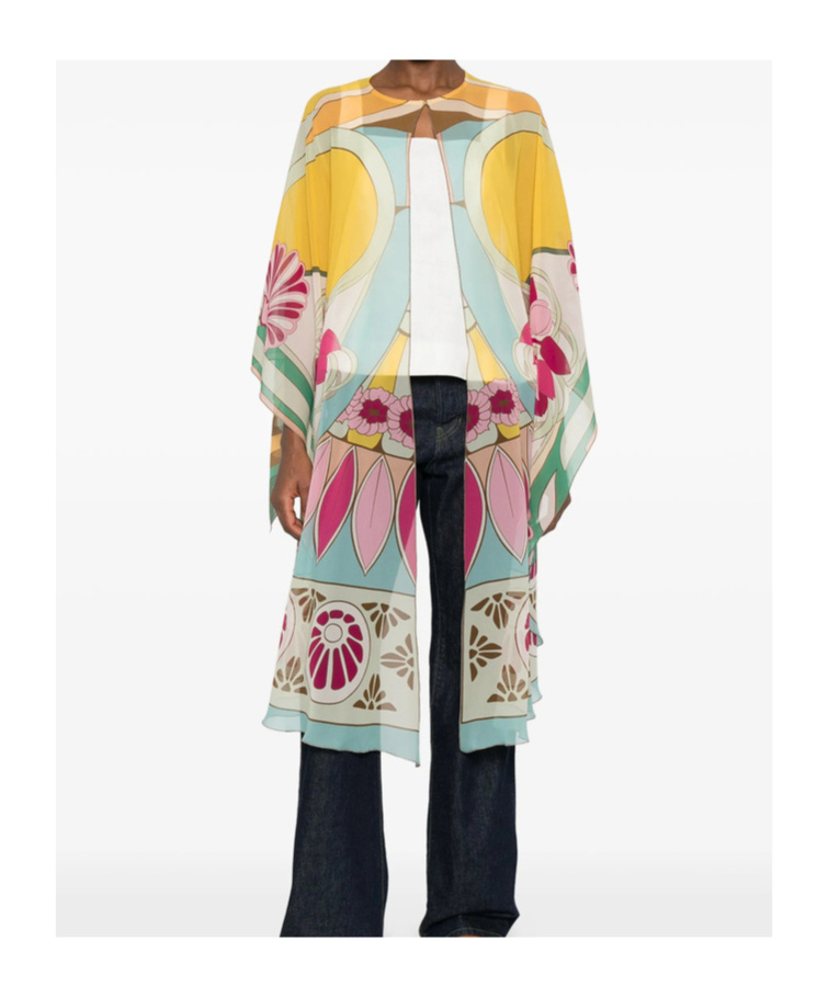 La Doublej Patterned Blouse In Multi