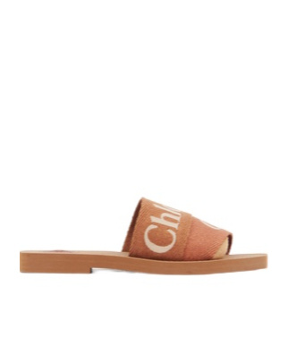 Chloé Woody Mule In Brown