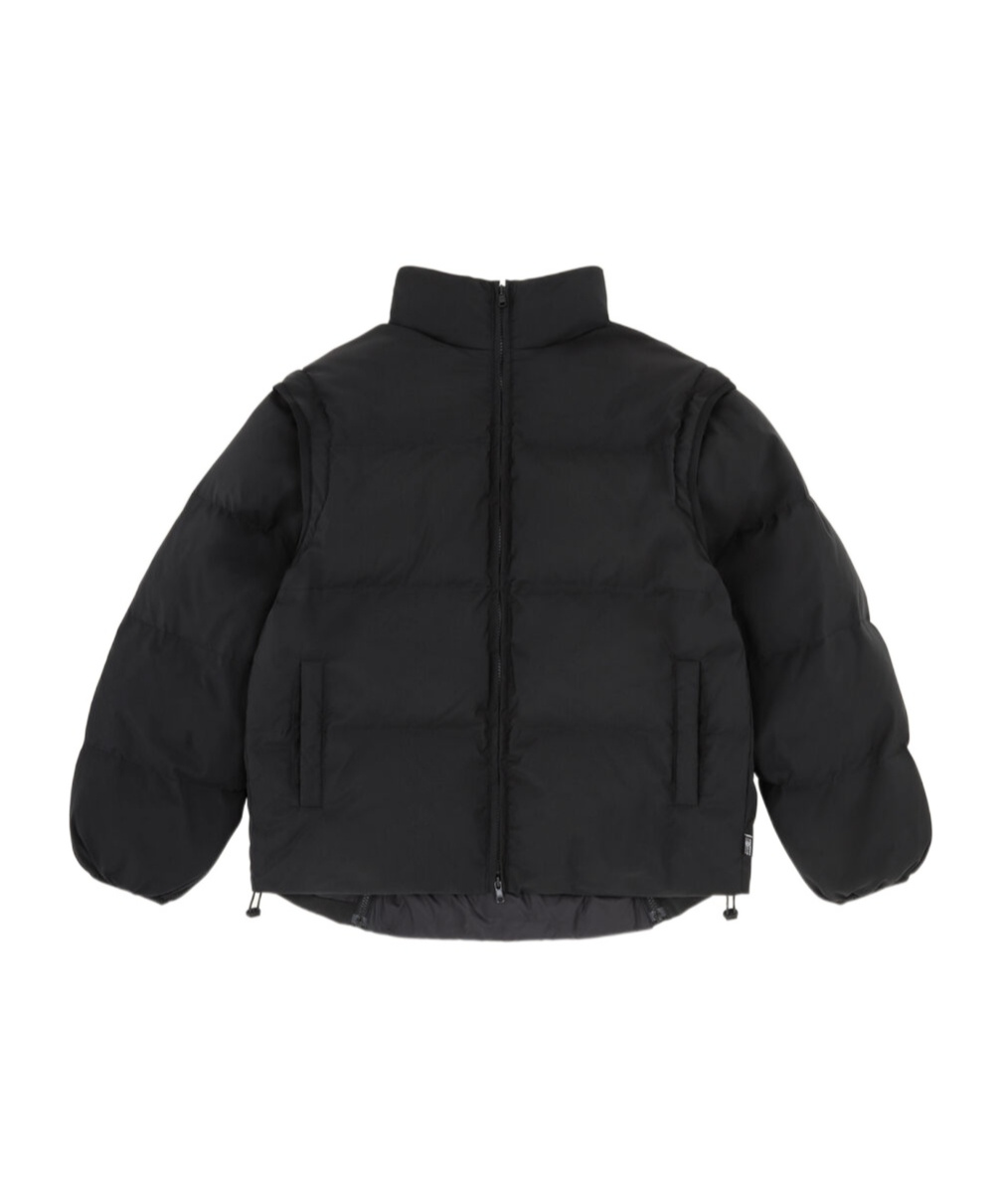 Mm6 Maison Margiela Padded Bomber Jacket In Black