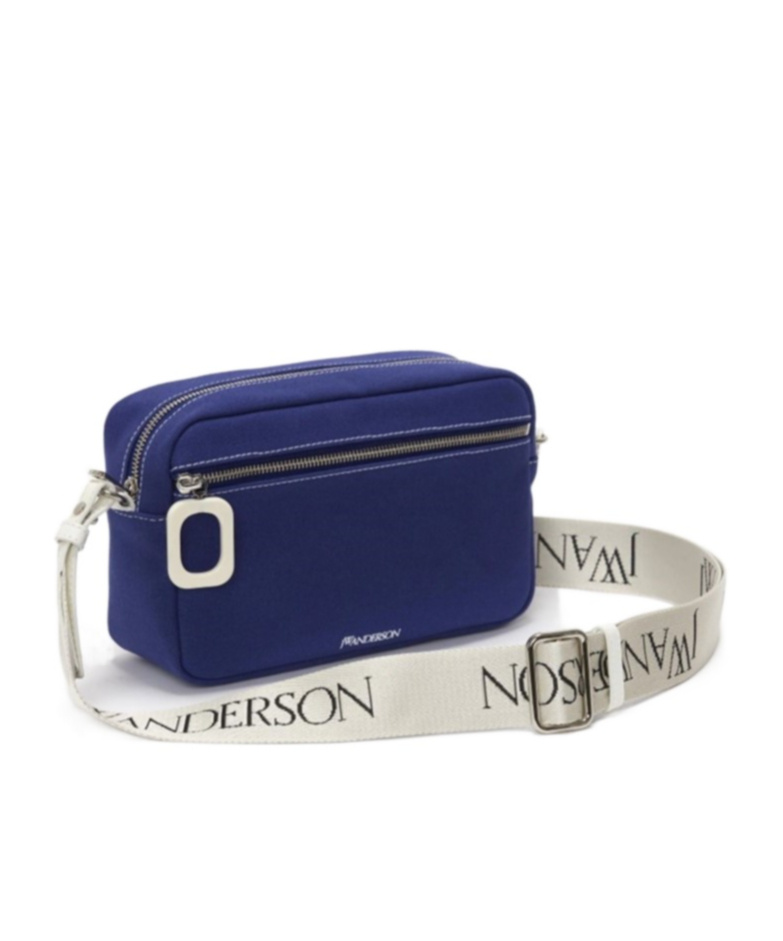 Jw Anderson Camera Bag With Jwa Puller - Crossbody Bag In Blue