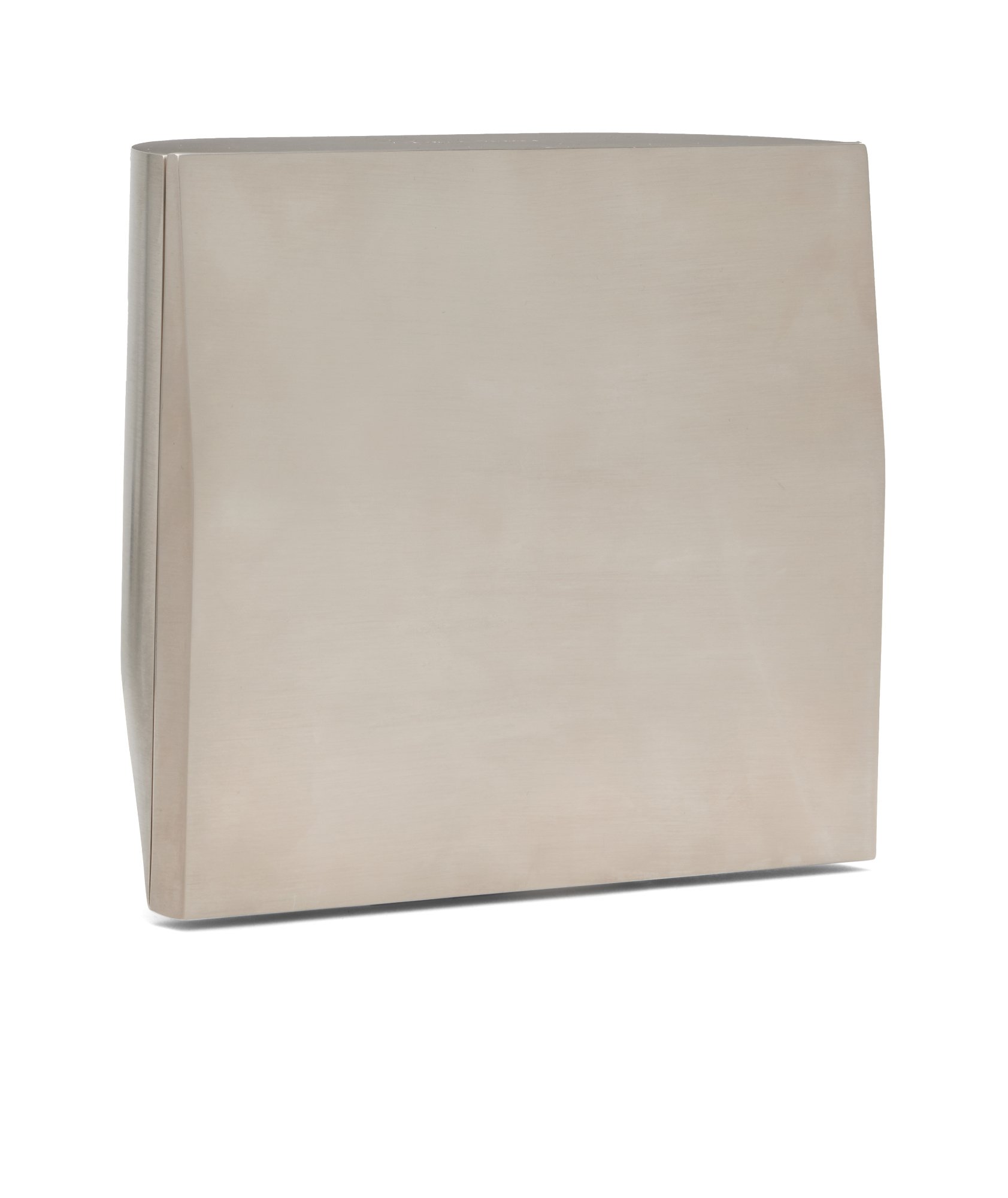 Rick Owens Silver Hollywood Prong Clutch In White
