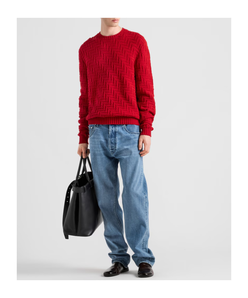 Prada Low-rise Jeans In Blue