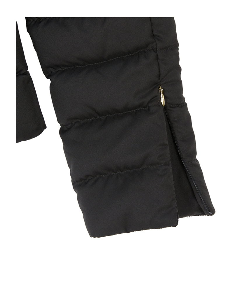 Herno Long-sleeved Down Jacket In Black